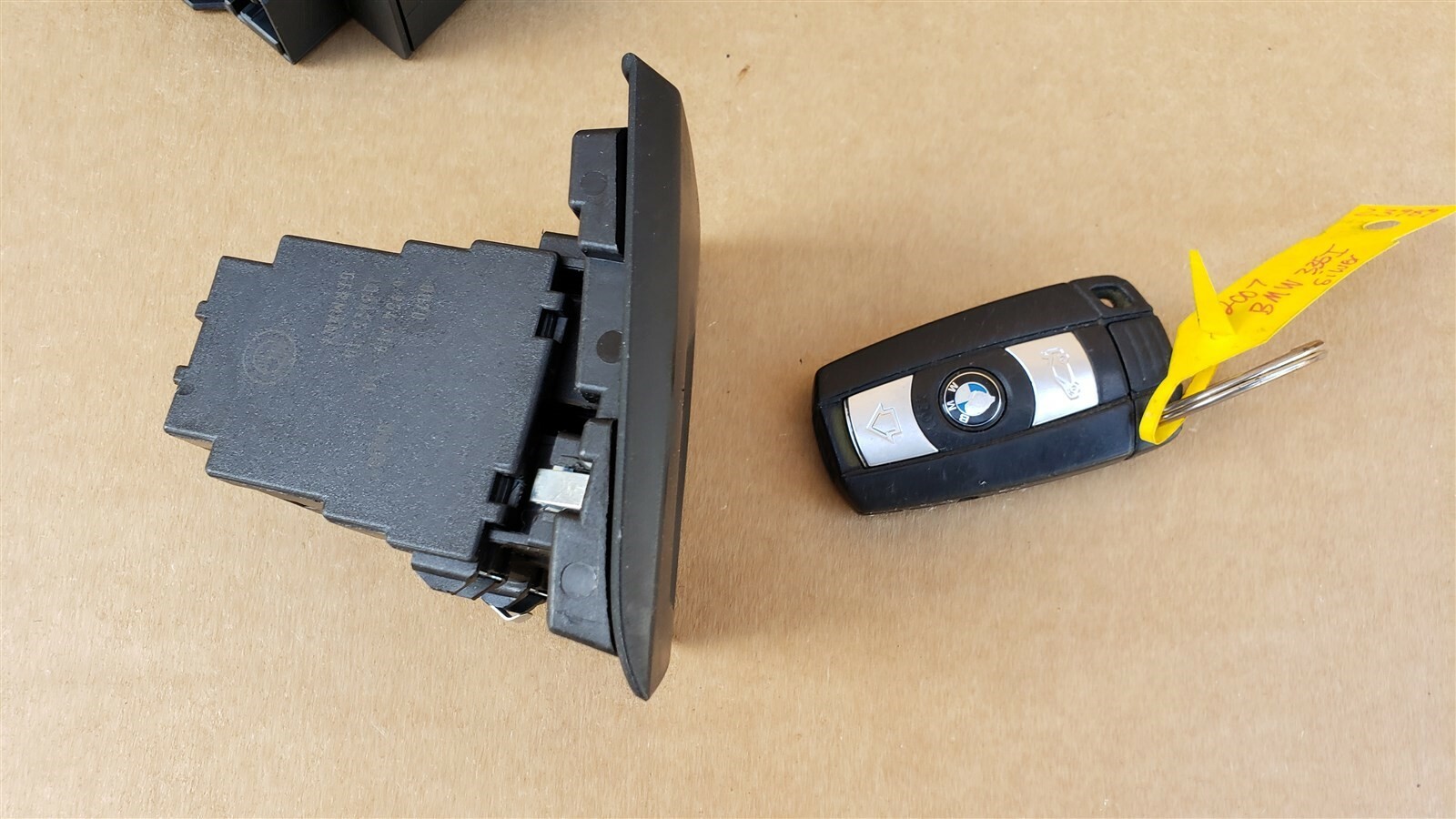 BMW 335i N54 AT ECU ECM DME CAS3 Ignition Switch Fob SET 7575875