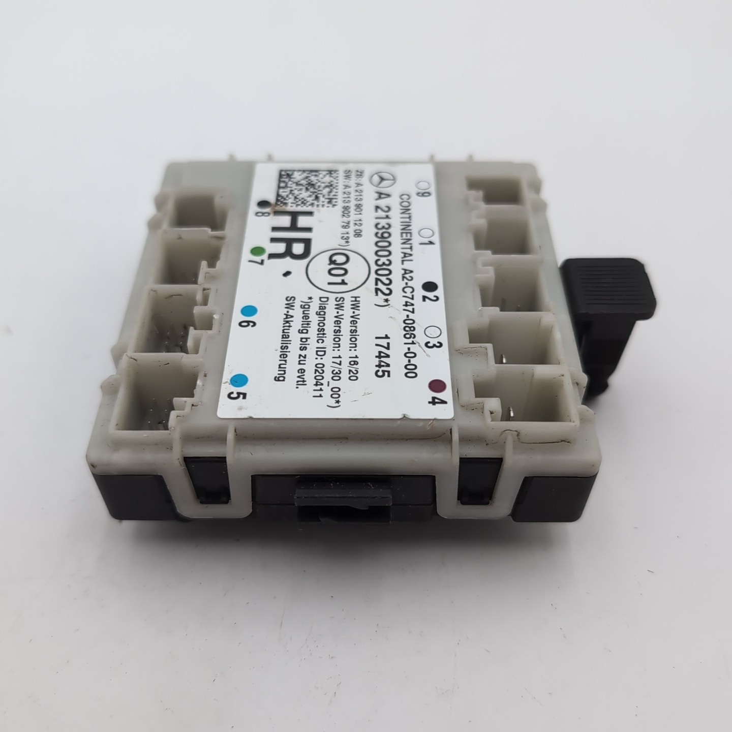 2017 – 2021 MERCEDES C300 W205 REAR RIGHT SIDE DOOR CONTROL UNIT OEM A2139003022