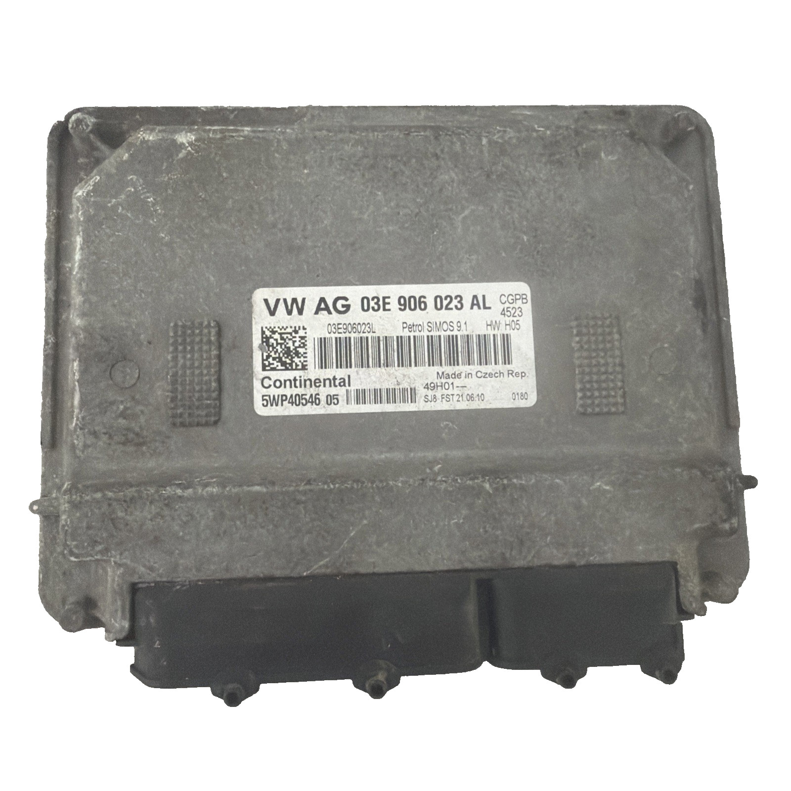 Volkswagen Polo Engine Control Module Unit ECU 1.2Petrol 2010 6R OEM 03E906023AL