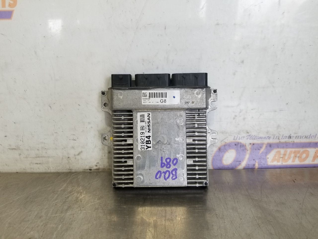 21 NISSAN FRONTIER SV ECM ENGINE CONTROL MODULE 3.8L NEC053654