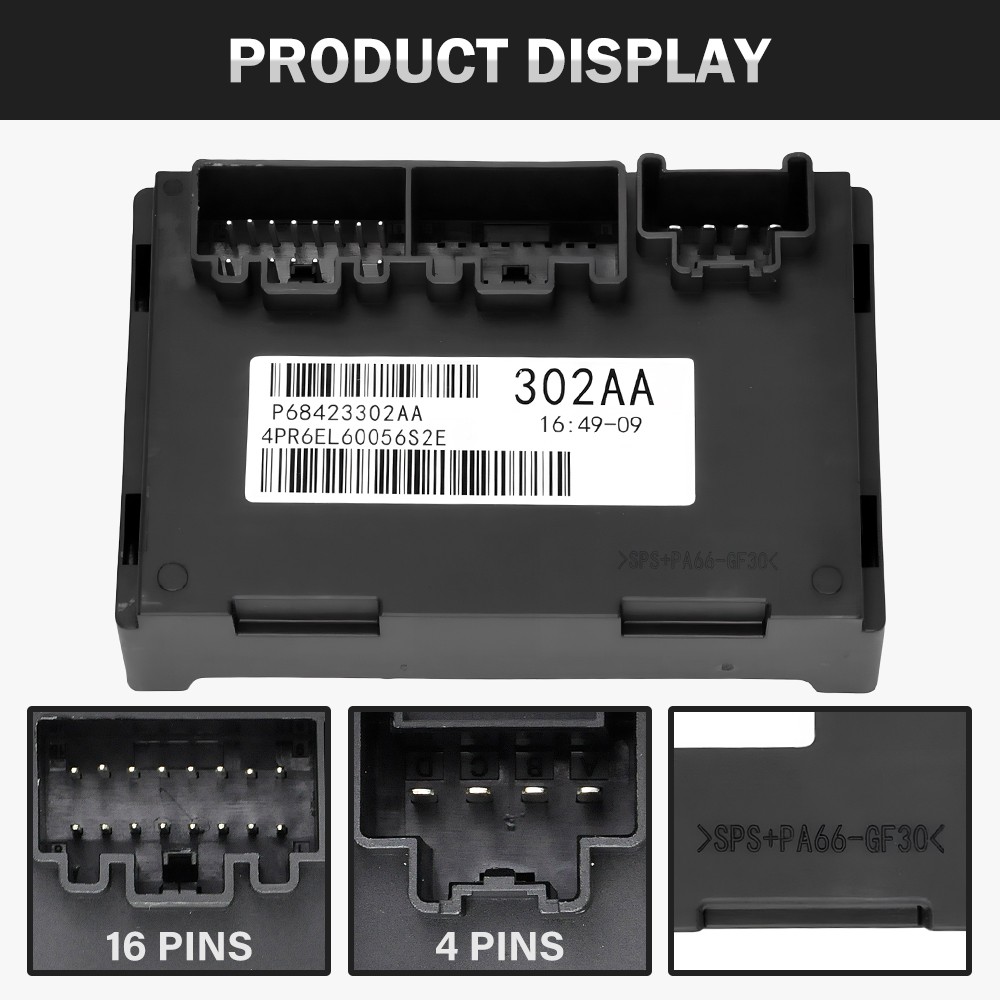 Transfer Case Control Module P68423302AA For 2019-2020 Jeep Grand Cherokee