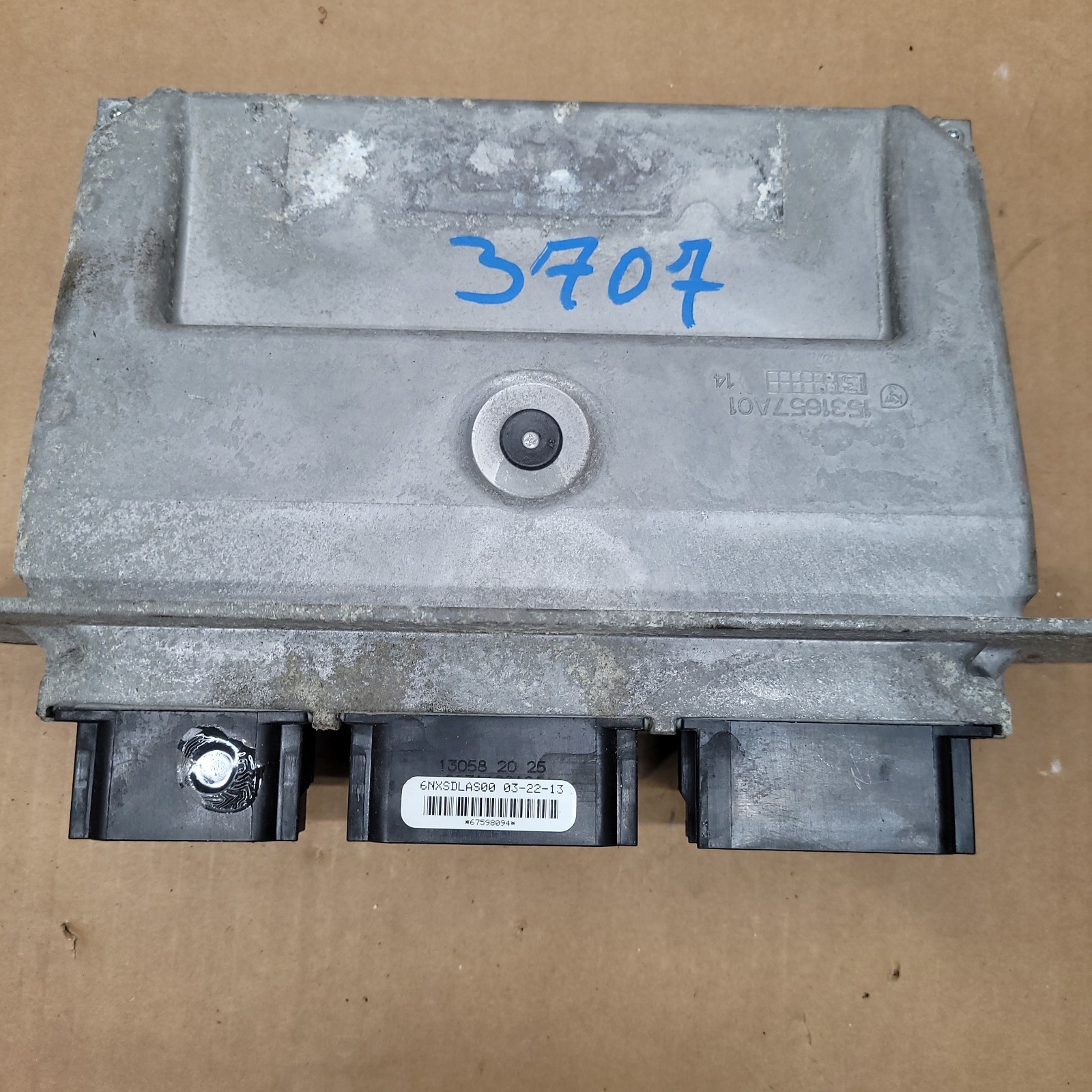 11-12 LINCOLN MKS ECU EEC ENGINE COMPUTER CONTROL MODULE BA5A-12A650-SB OEM