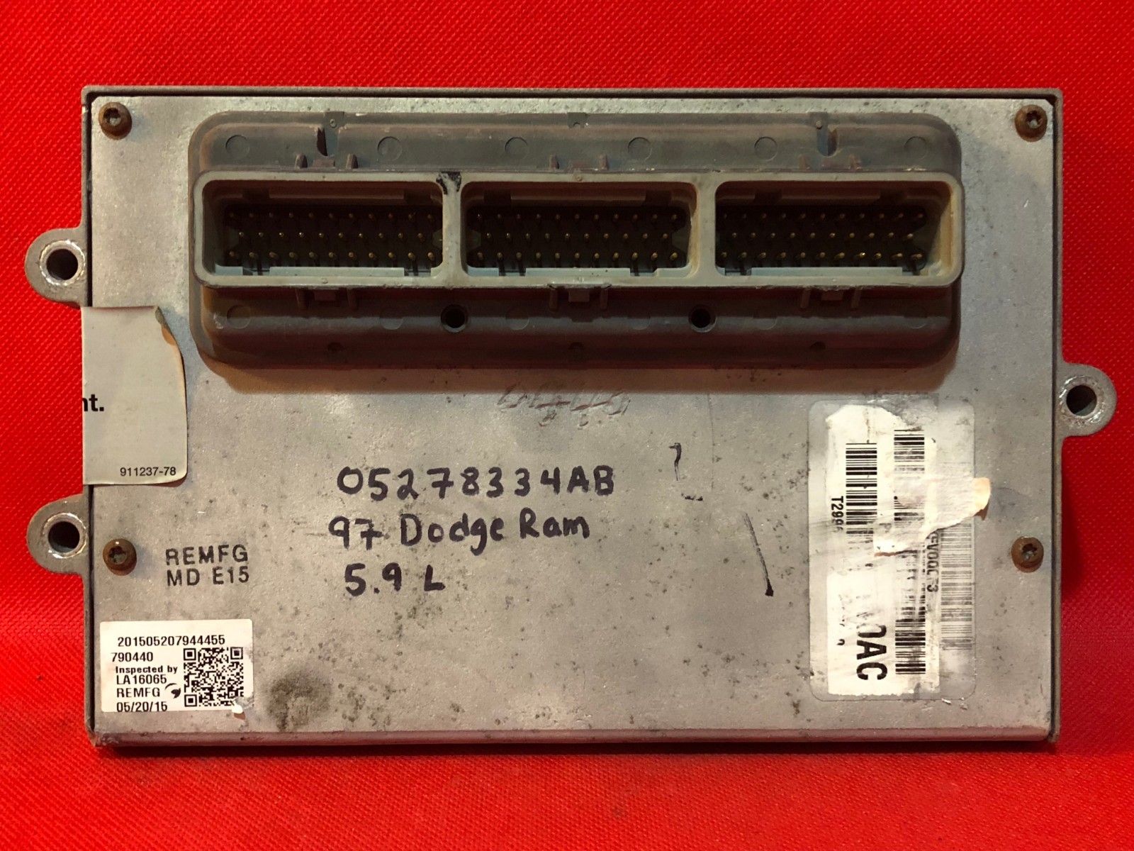 PROGRAMMED VIN PLUG & PLAY 97 RAM PICKUP TRUCK ECM ECU COMPUTER PCM P05278334AB