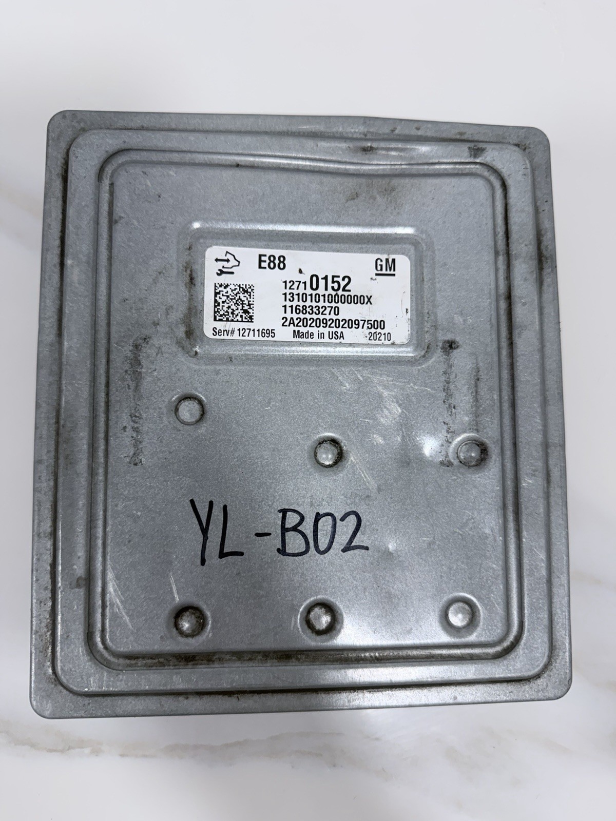 2020-2022 Chevrolet Equinox Engine Computer Control Module ECU ECM 12710152 OEM