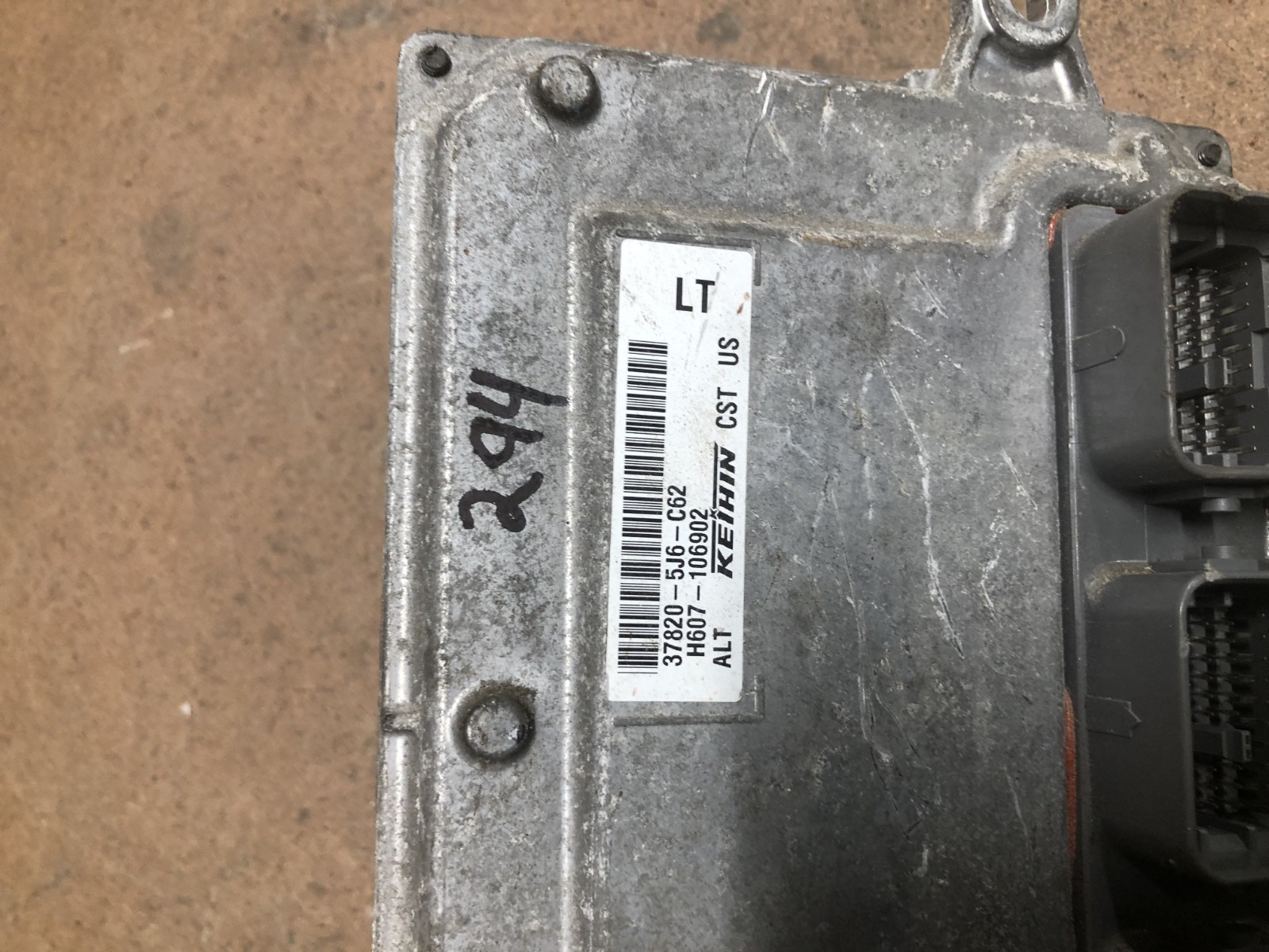 2017 17 Acura MDX 3.5L Engine Control Module Computer ECM ECU OEM 37820-5J6-C62