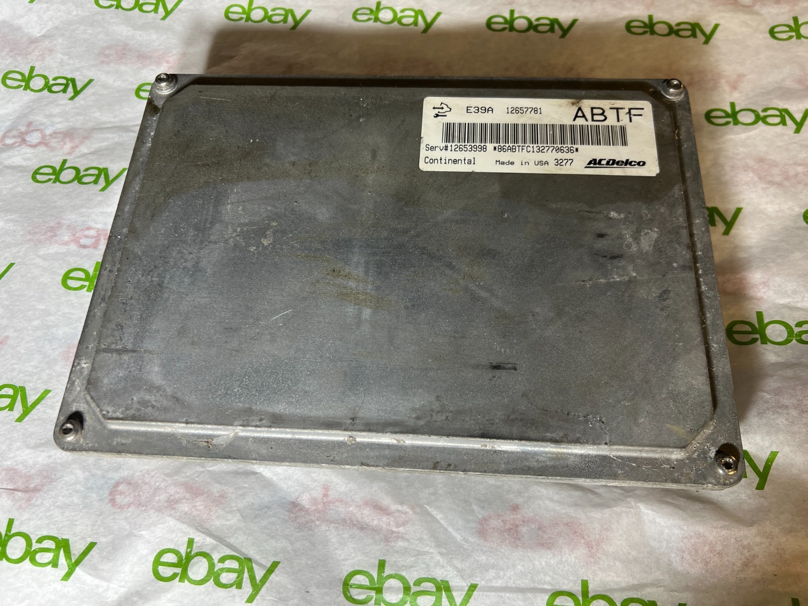 2013-19 GM Verano Equinox ATS ECM Engine Computer Module ECU PCM 12657781 ABTF
