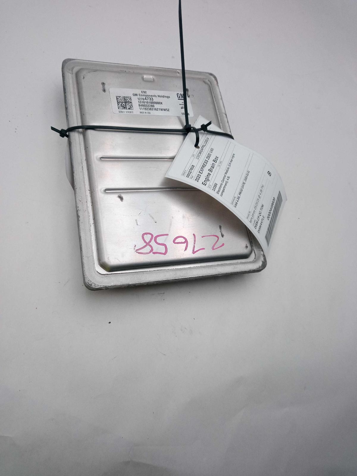 Used Engine Control Module (ECM) fits: 2020 Chevrolet Express 2500 van 6.2 Grade