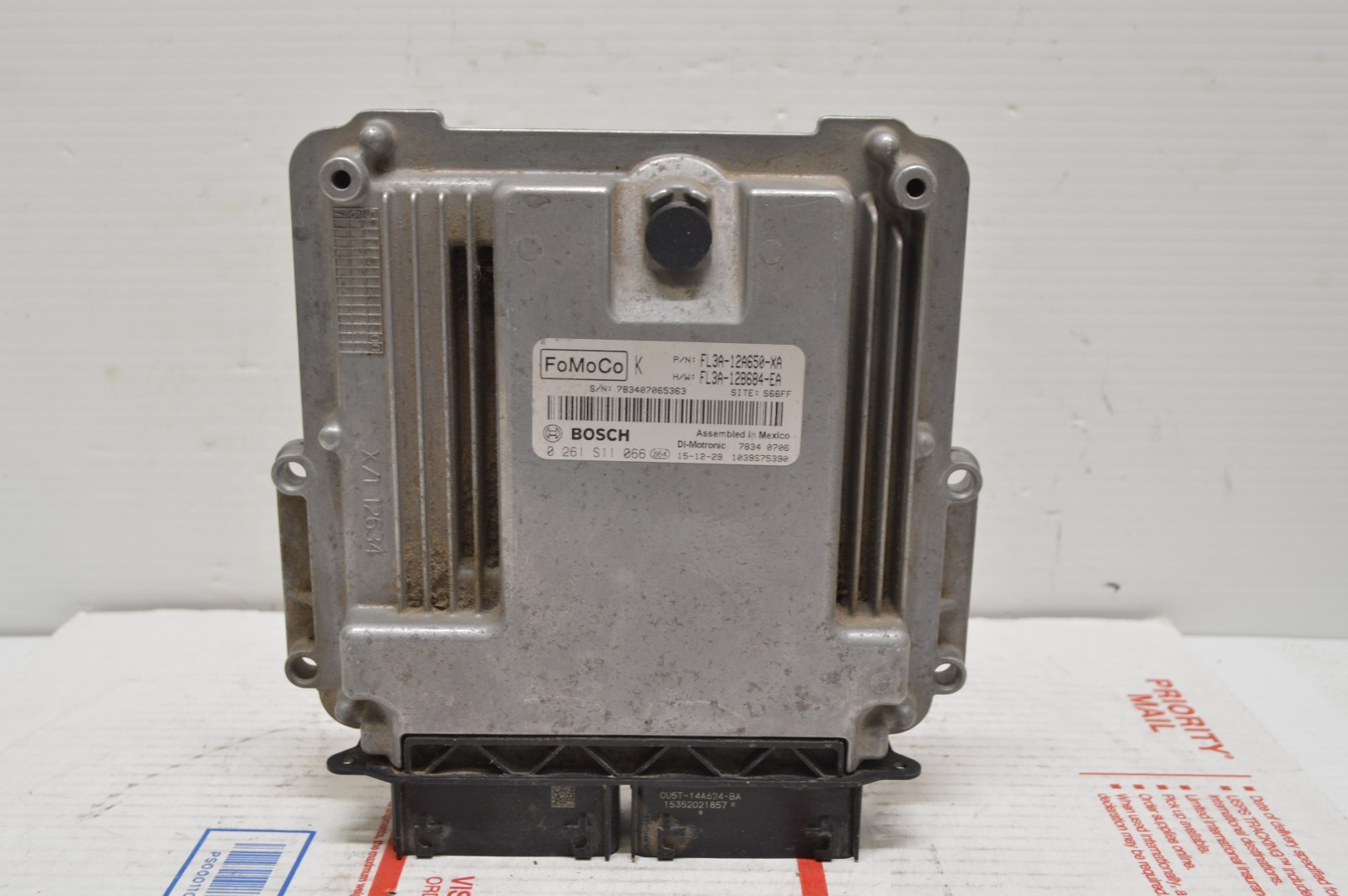 2015 2016 Ford F-150 3.5L FL3A-12A650-XA Engine Control Module Unit Ecm E74 048