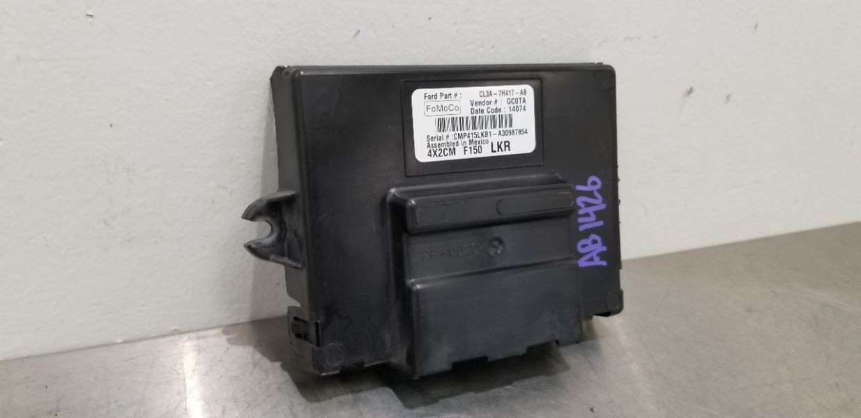 14 FORD F150 DIFFERENTIAL LOCK MODULE CL3A7H417AB