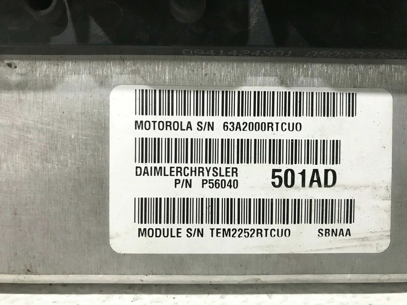 03 Dodge Durango 4.7L Engine Control Module ECM ECU P56040 OEM