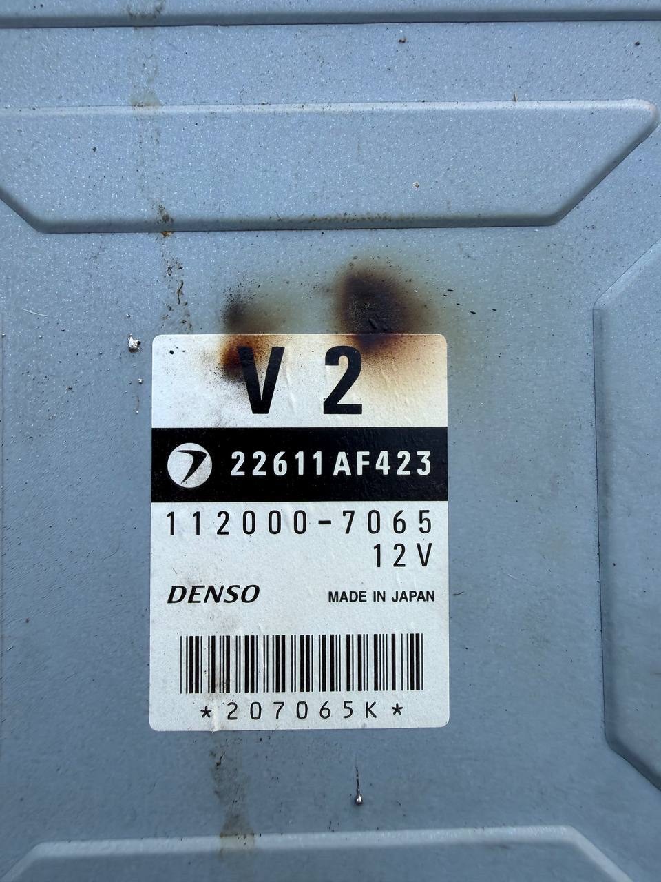 2002-2003 Subaru Impreza WRX 2.0 Turbo M/T ECU ECM Engine Control Module V2 OEM