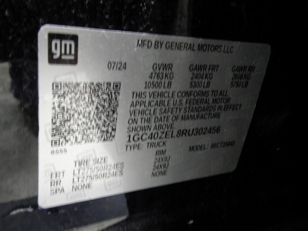 2024 Silverado EV PCM 24057479