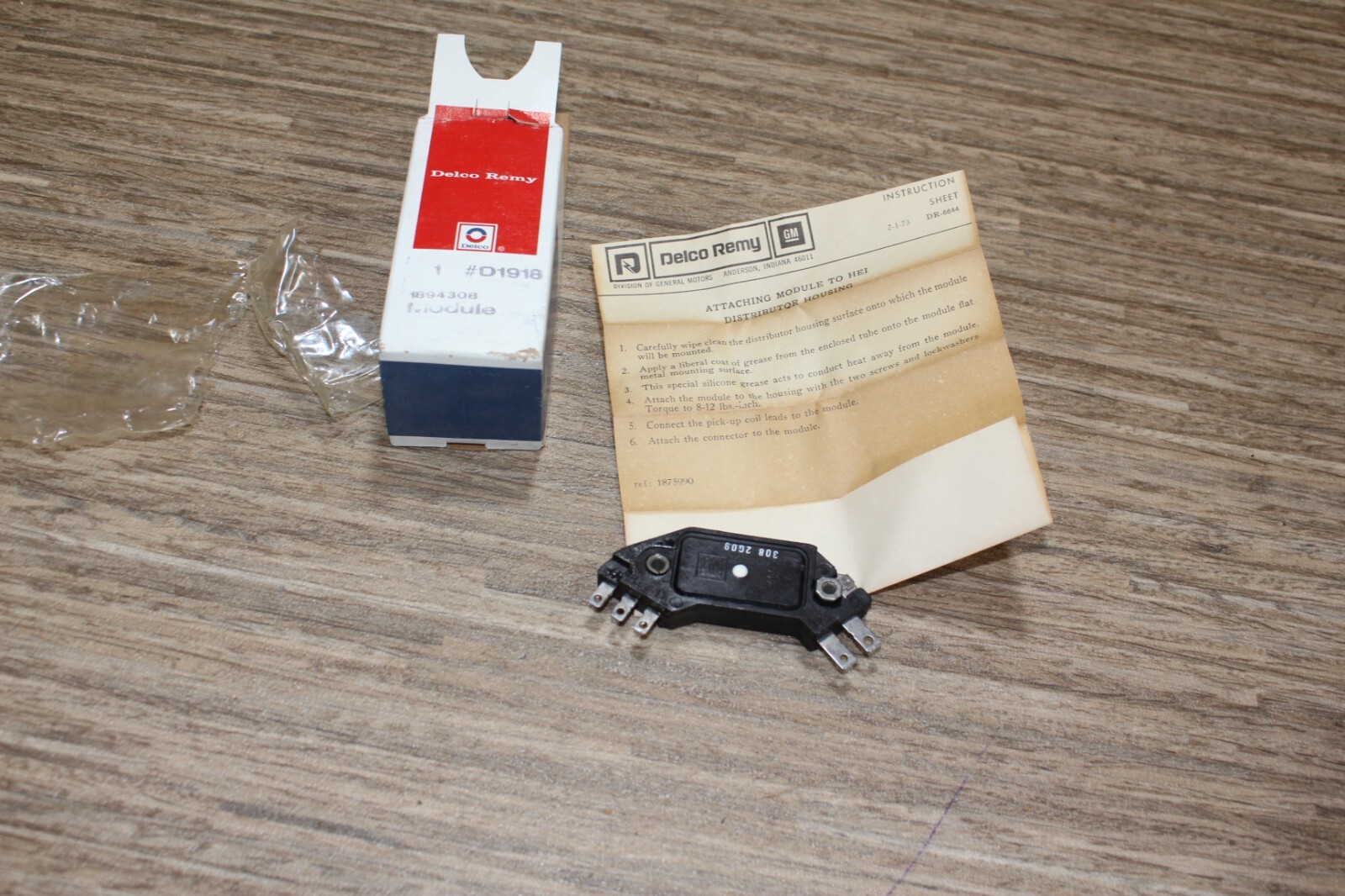 NOS GM 1894308 Ignition Control Module GMC CHEVY C/K Pickup K5 Blazer 1973-1986