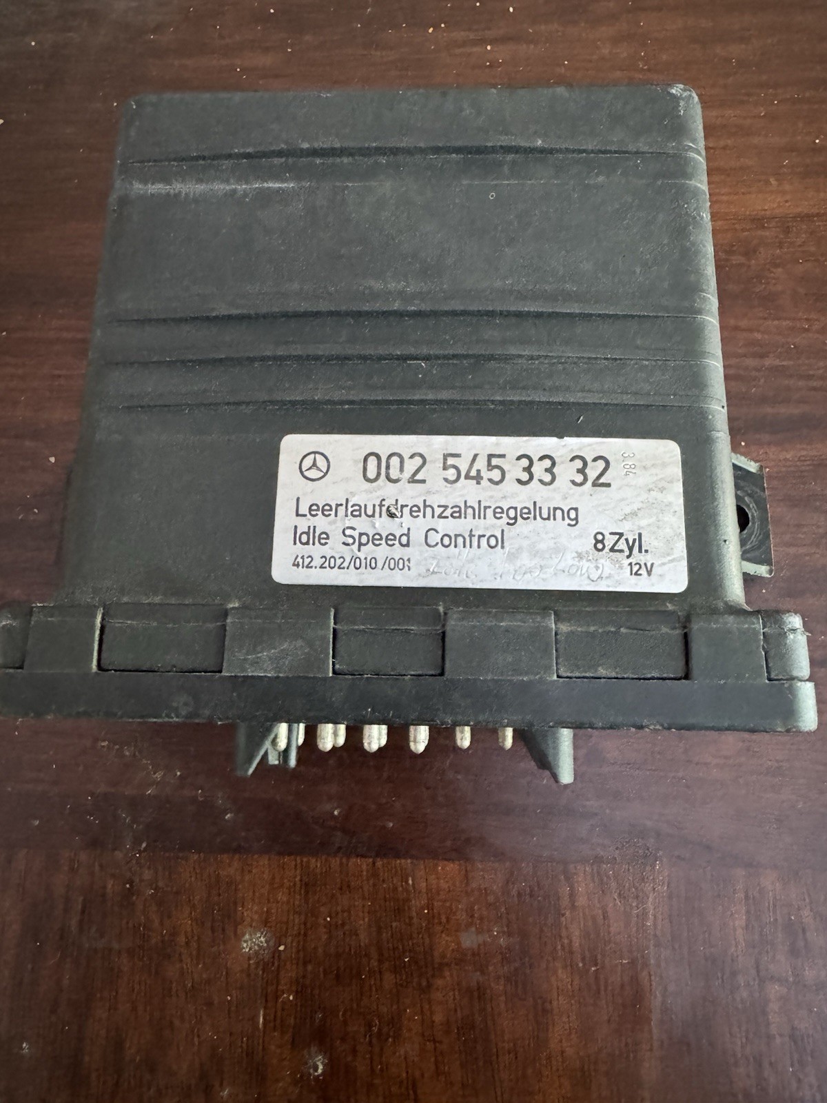 Mercedes 380SL R107 OEM Idle Speed Computer Control Module 0025450132