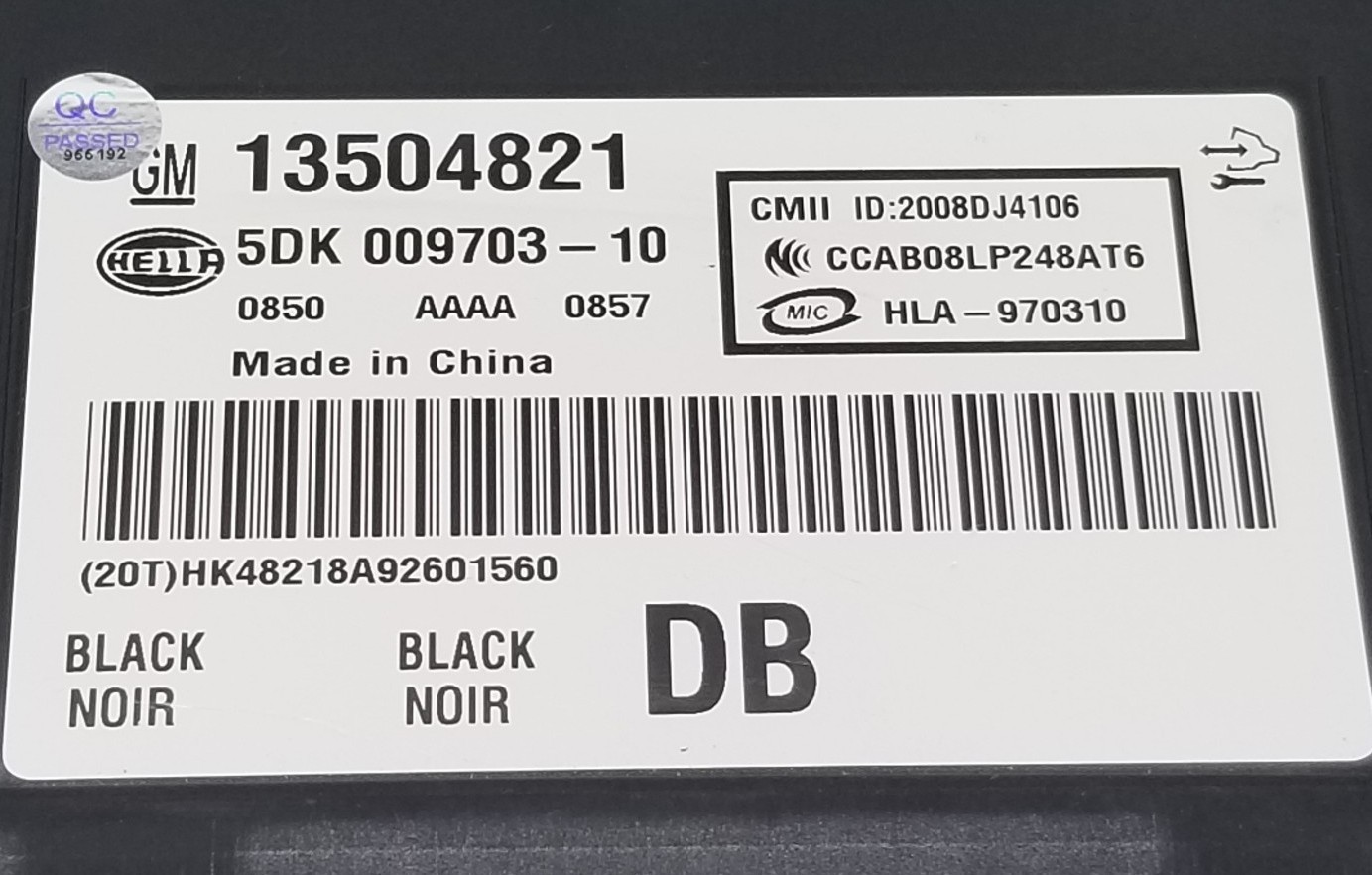 New OEM Chevrolet Cadillac Body Control Module 13504821 1-Year Warranty