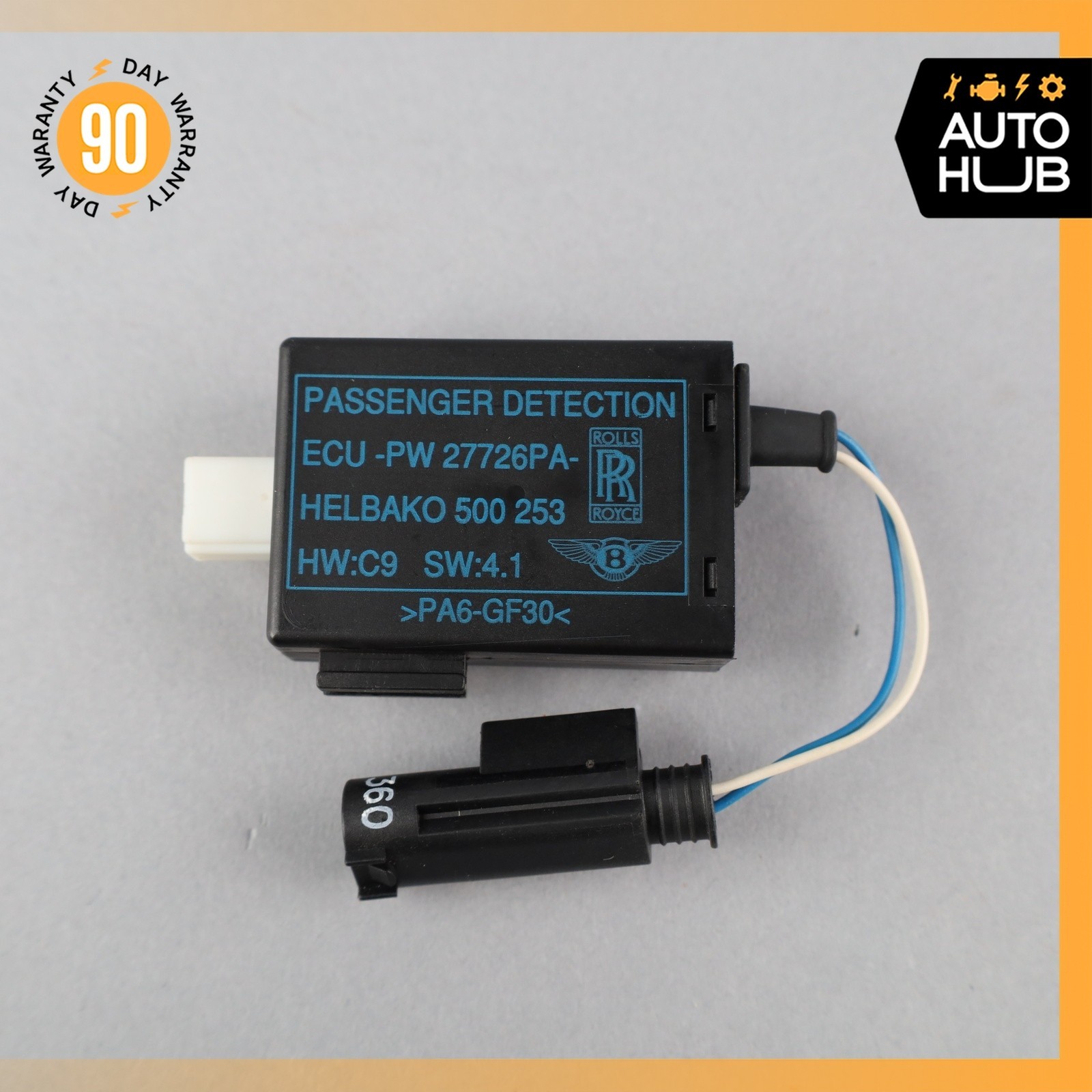 99-09 Bentley Arnage / RR Silver Seraph Passenger Detection Control Module OEM