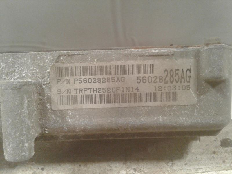 Chassis ECM Transmission Fits 01 DAKOTA 571938