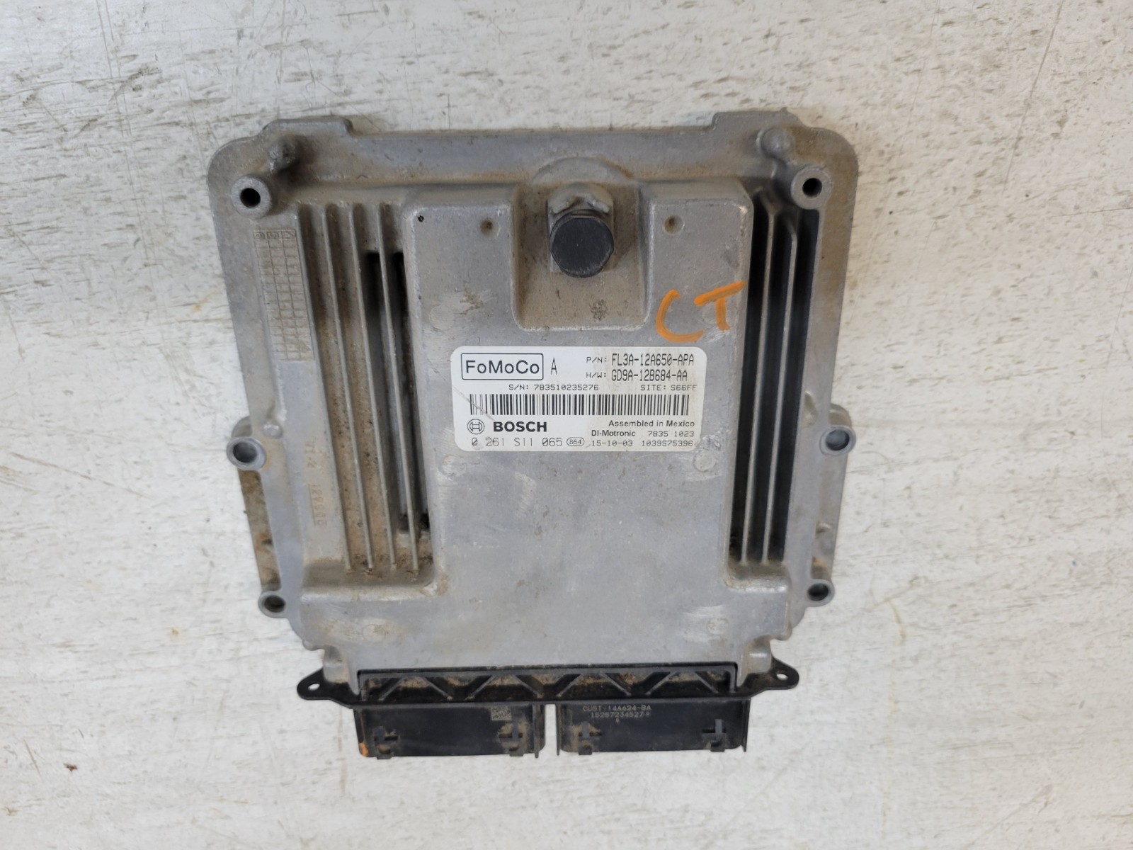 2015-2017 Ford F150 2.7L Turbo Engine Control Module ECM PCM OEM FL3A-12A650-APA