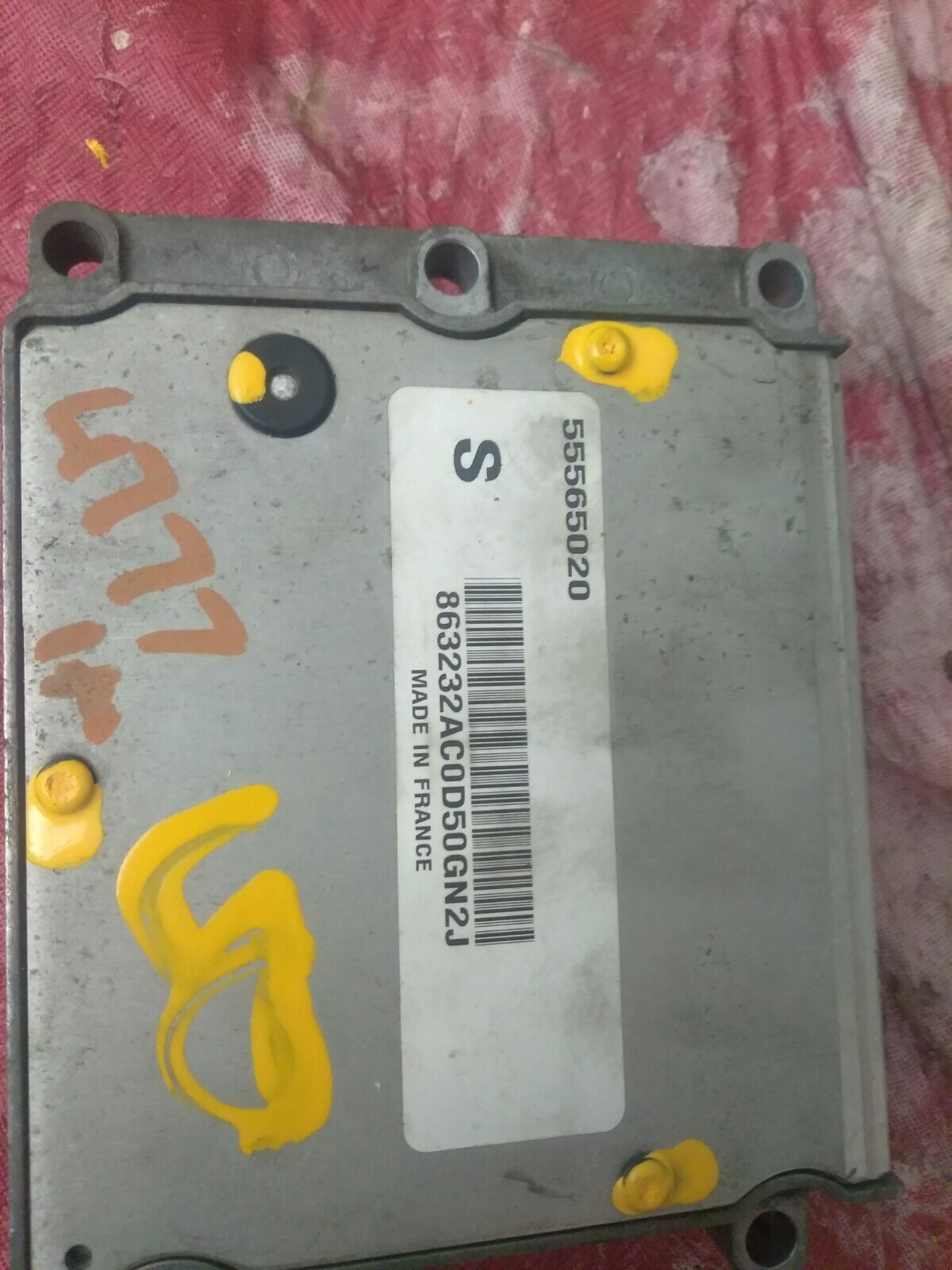 2007-2011 SAAB 9-3 93 2.0T ENGINE COMPUTER MODULE ECU ECM PCM USED P/N 55565020