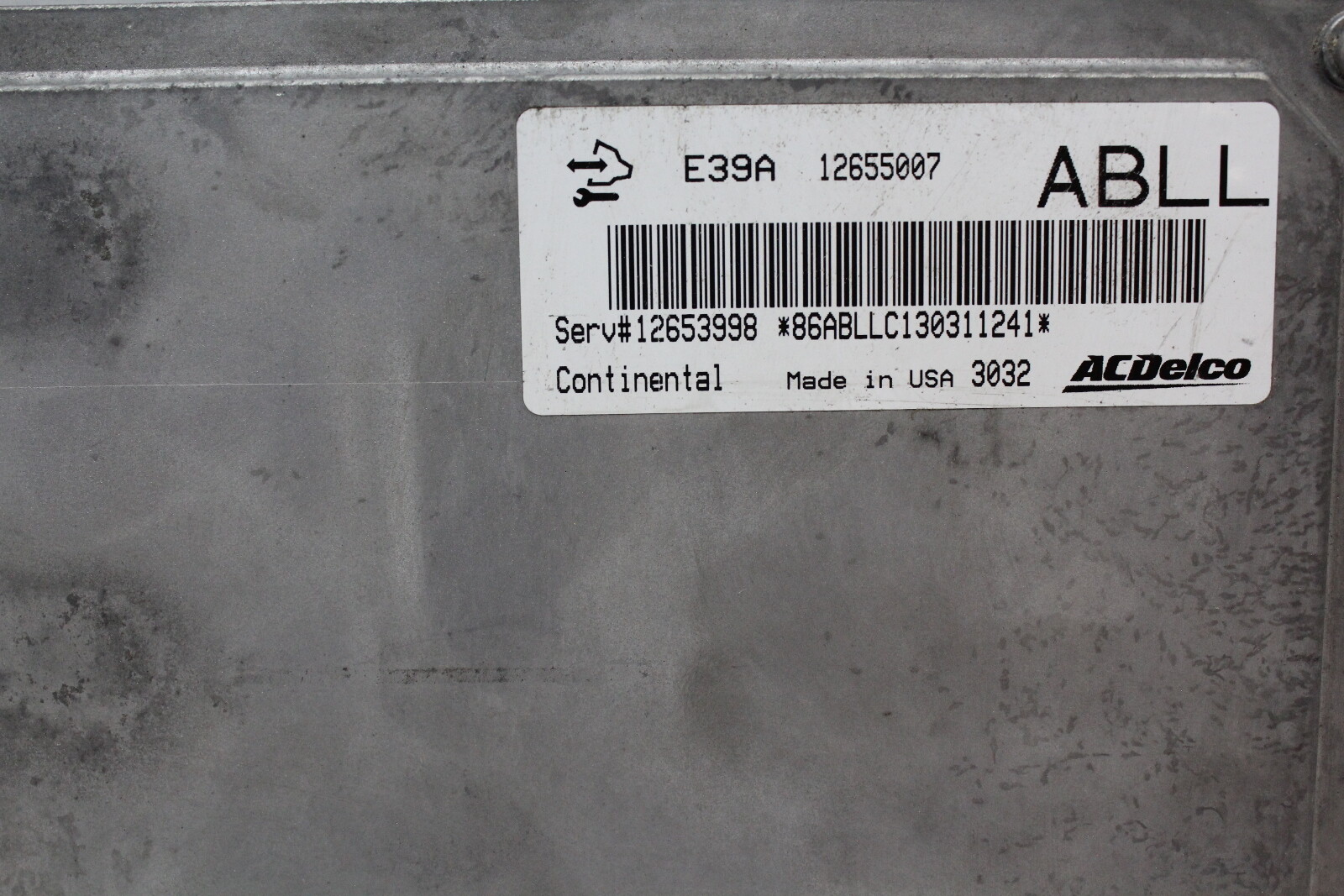 13-16 Impala 12653998 Computer Brain Engine Control ECU ECM EBX Module
