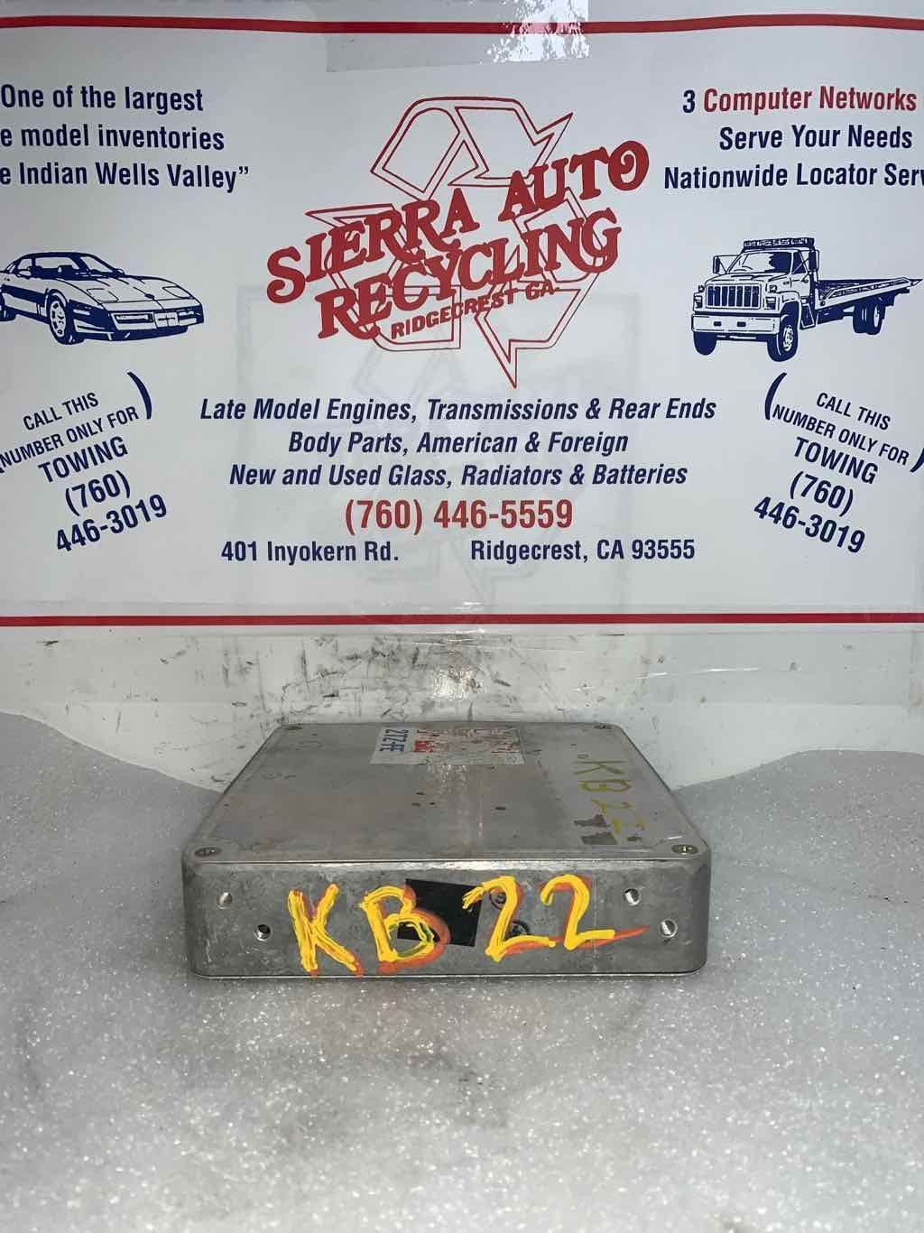 91-93 Toyota Previa Engine Brain ECU Match # No Tag 6 Month Part Warranty Sierra