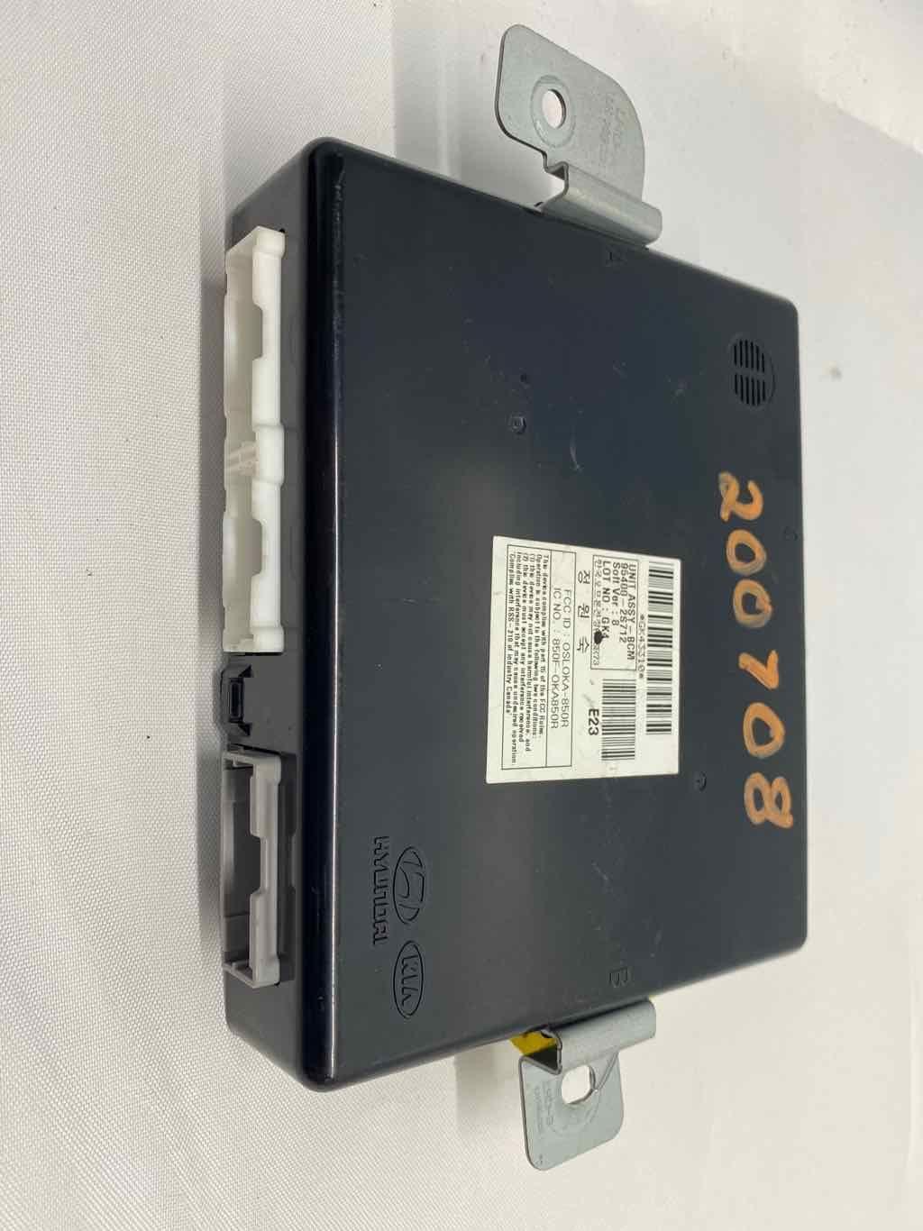 Chassis Brain Box HYUNDAI TUCSON 10 – 13 BCM center dash US Market