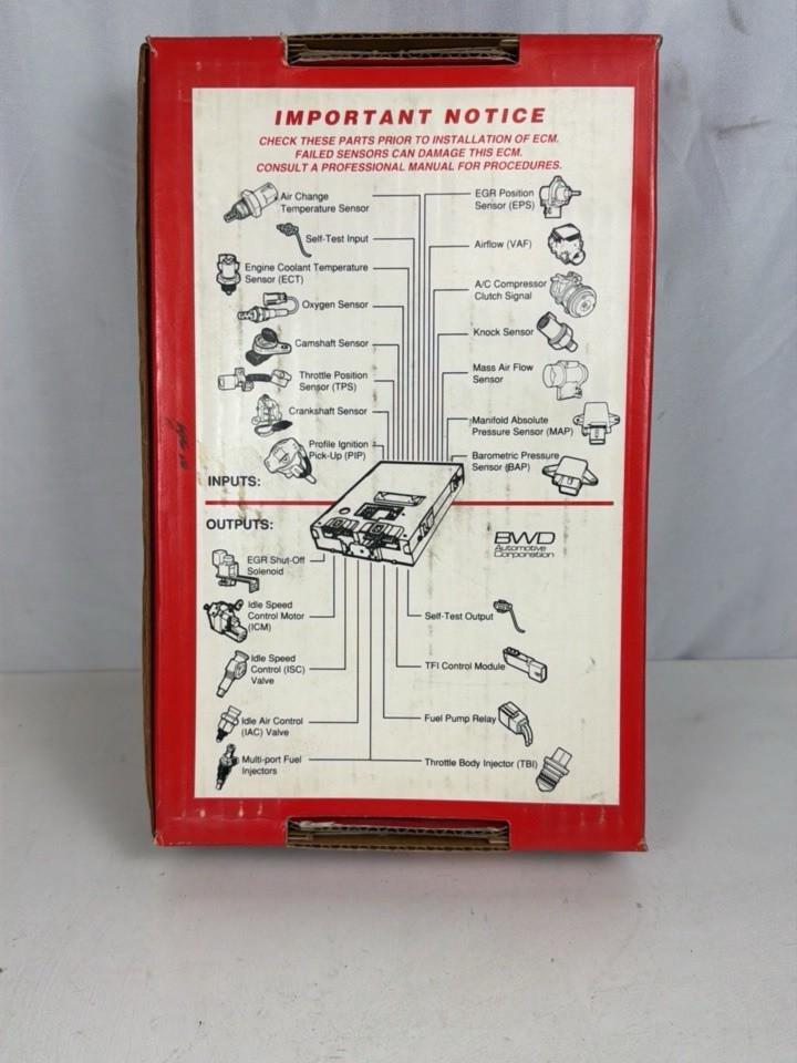 Engine Control Module Reman OEM ECC1685 F0SF-12A650-MA Ford Thunderbird Cougar