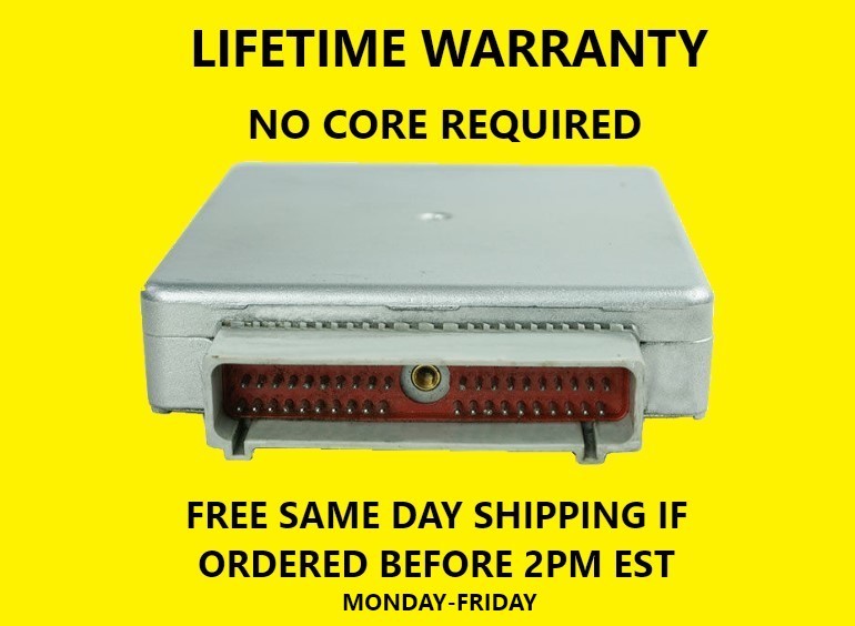 91-94 FORD F-150, ECM F0TF-12A650-JC, LIFETIME WARRANTY, NO CORE.