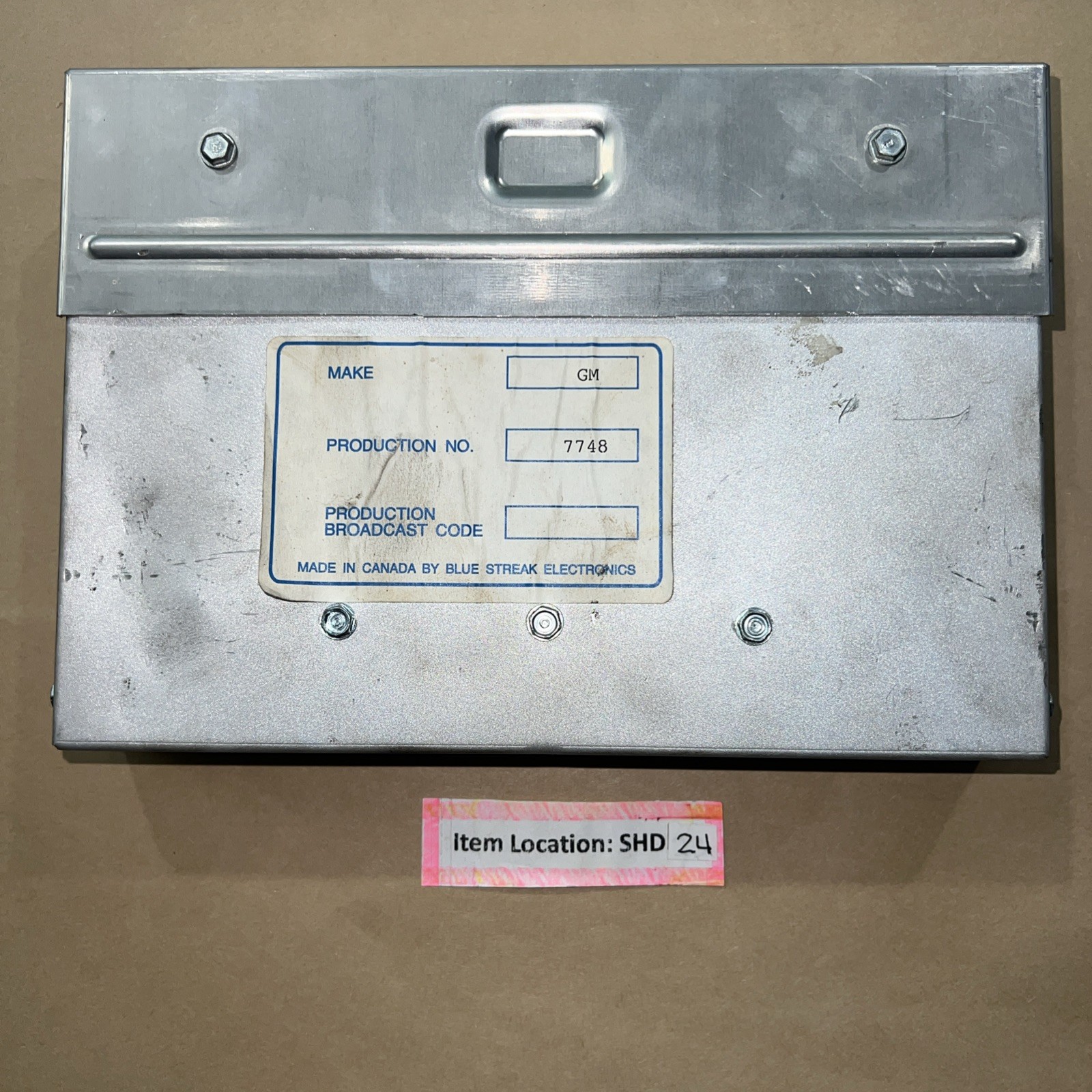Engine Control Module ACDelco 1227748 GM 01227748 7748