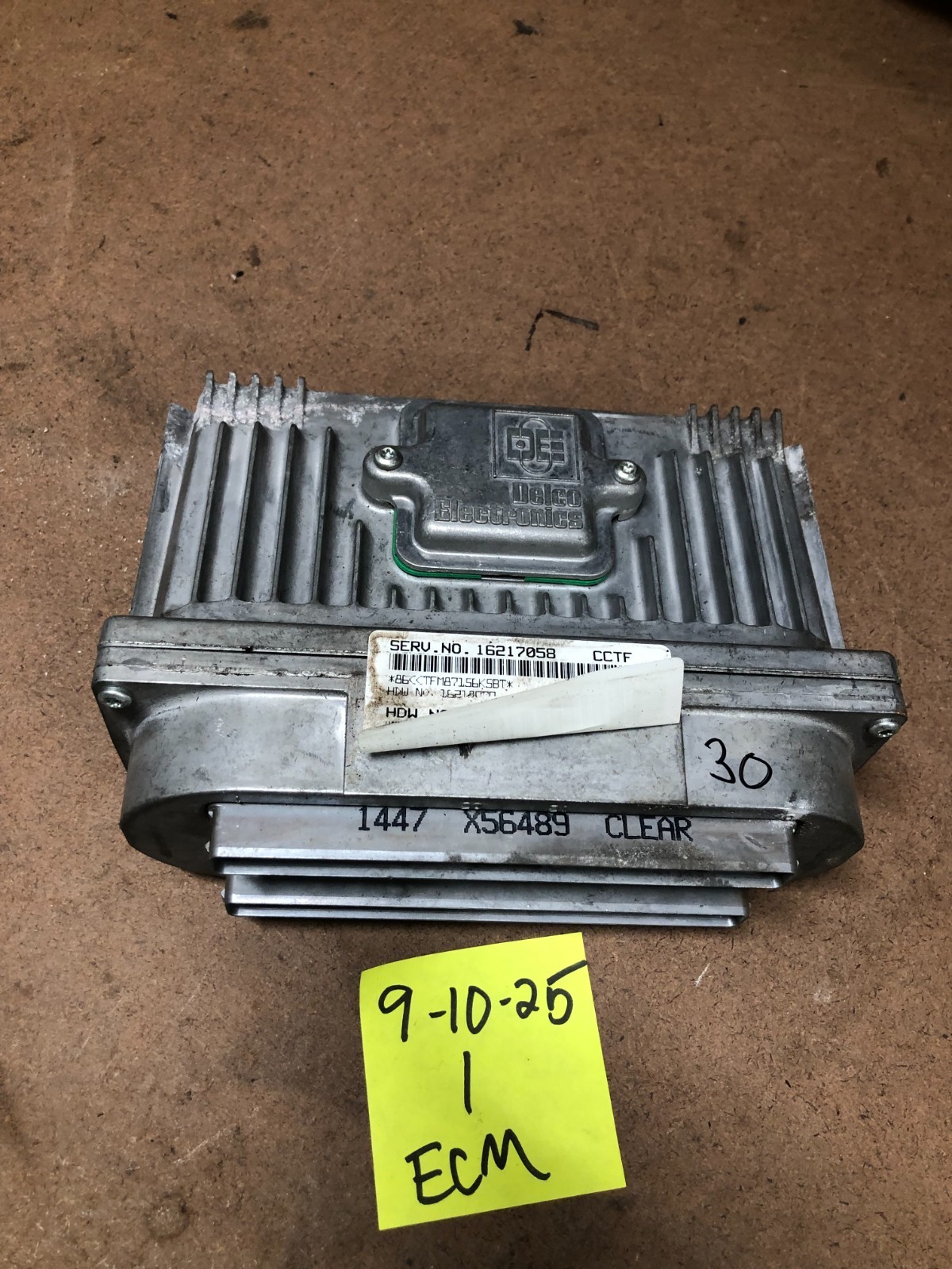 1997 Buick Lesabre Engine Control Module Ecm Ecm Oem 16217058