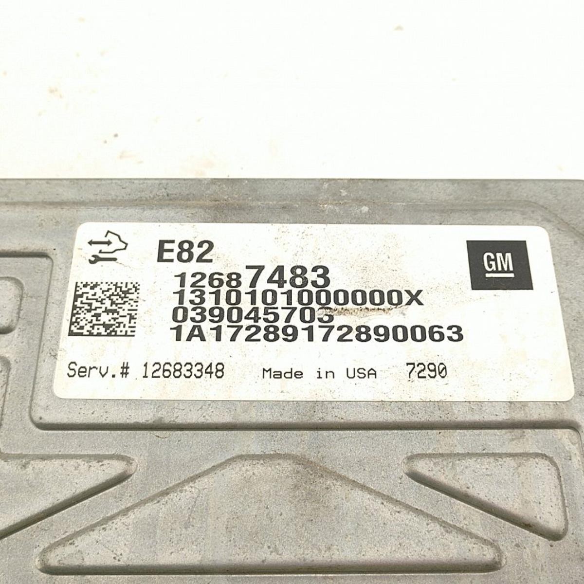 OEM Engine Computer ECU Ecm For Acadia 12687483 Main ECU Ran Nice