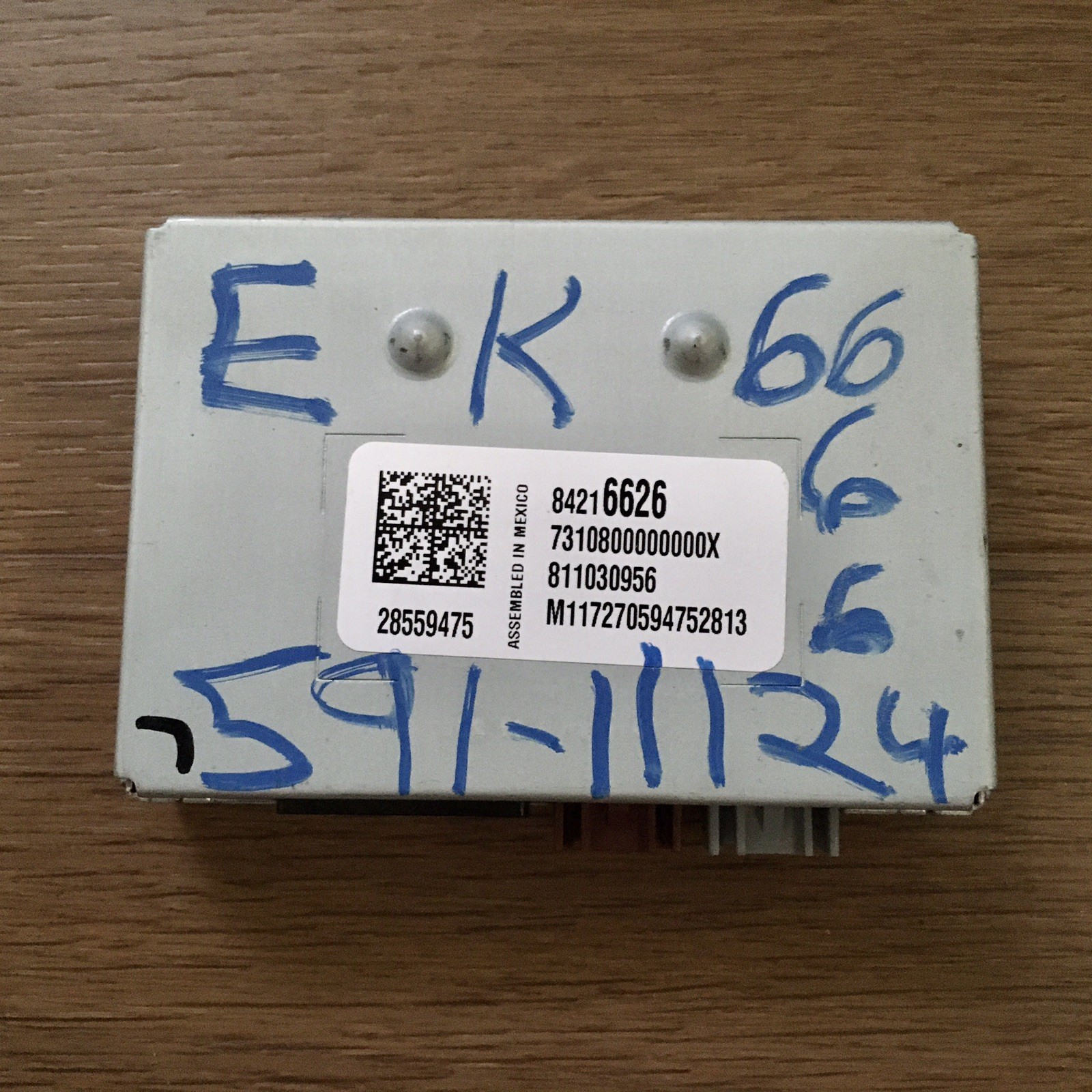 18-22 GM HMI Bypass Control Module 84216626 591-11124 OEM