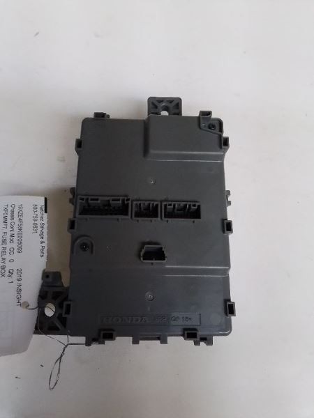 INSIGHT 2019 Chassis ECM TXF0MMF7