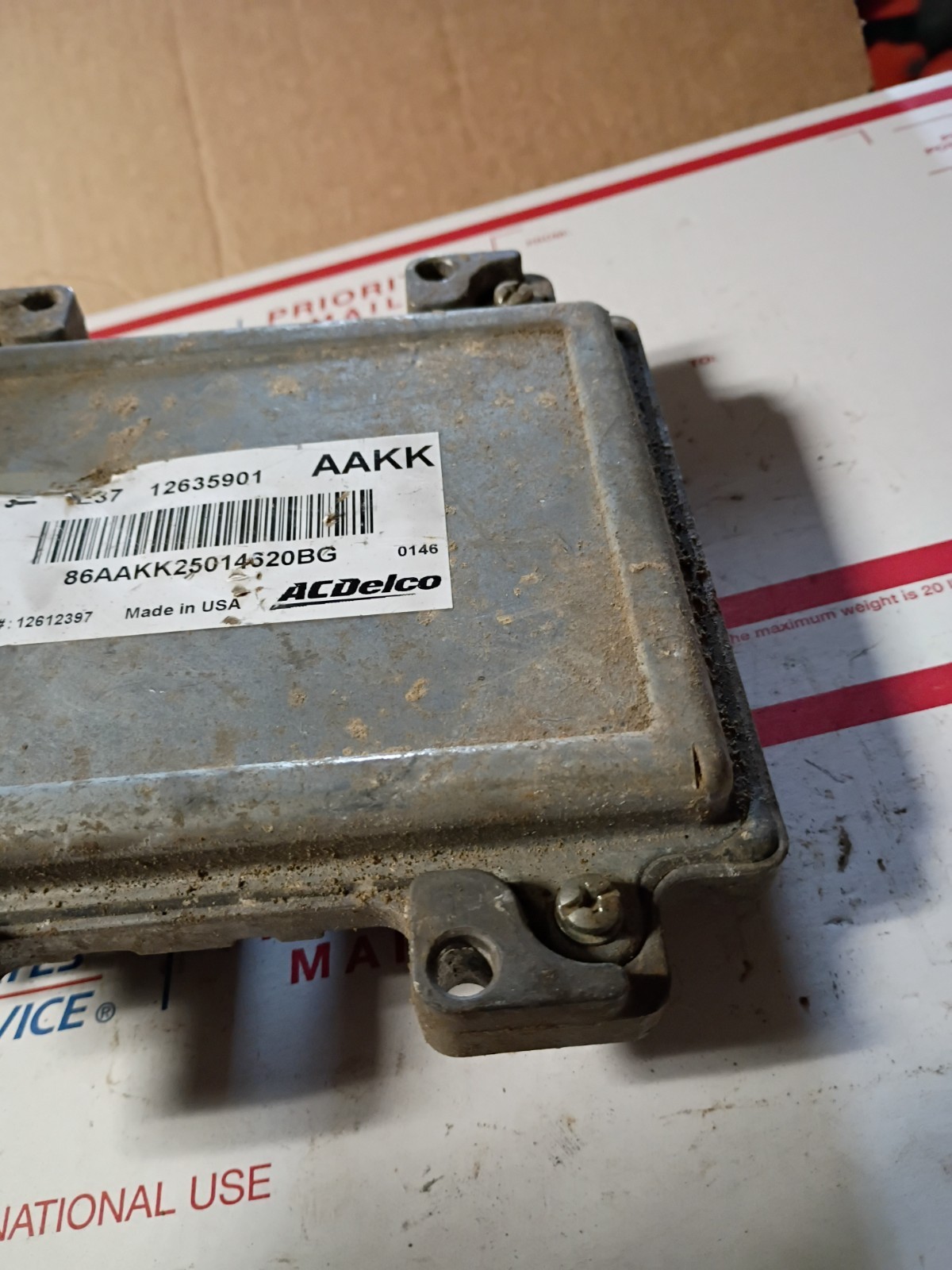 2011 Chevrolet Impala Engine Control Module 12635901 Aakk OEM