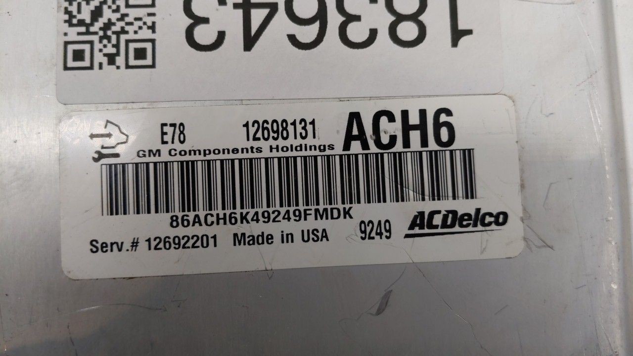 2017-2021 Buick Encore Engine Computer Ecu Pcm Ecm Pcu Oem TDSDL