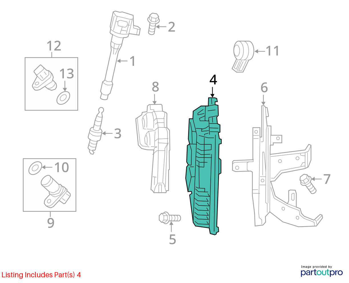 2018-2019 Honda Fit Engine Control Computer Ecu Pcm Ecm Pcu Oem NK1Y2