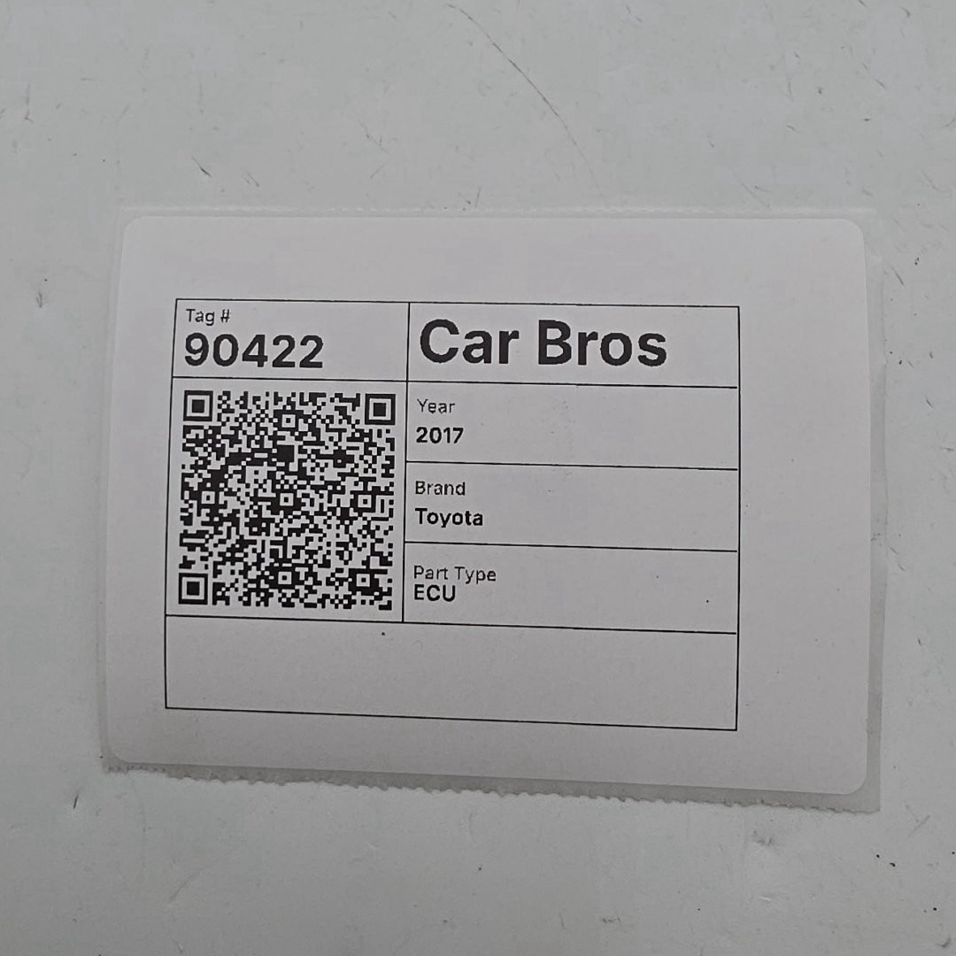 2016 2017 2018 Toyota Sienna Engine Computer ontrol Module 89661-08163