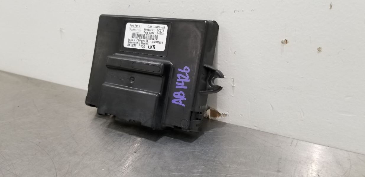 14 FORD F150 DIFFERENTIAL LOCK MODULE CL3A7H417AB