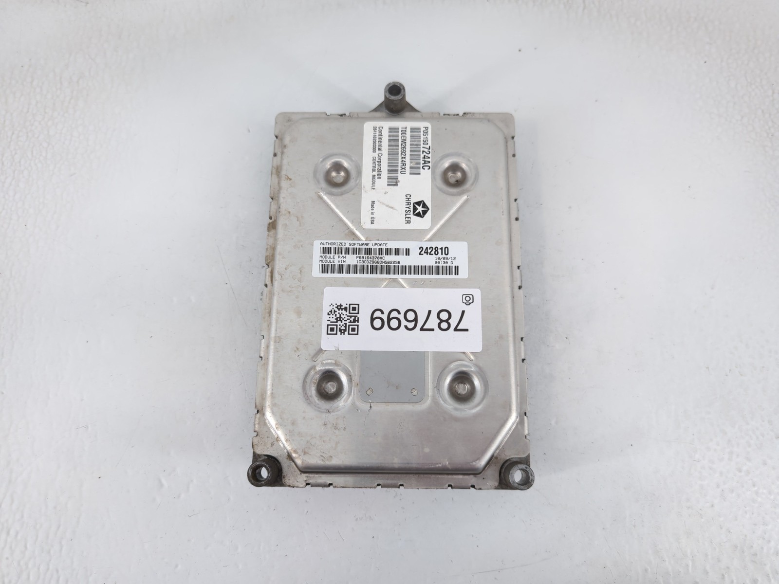2013-2013 Dodge Avenger Engine Control Computer Ecu Pcm Ecm Pcu Oem LWOUO