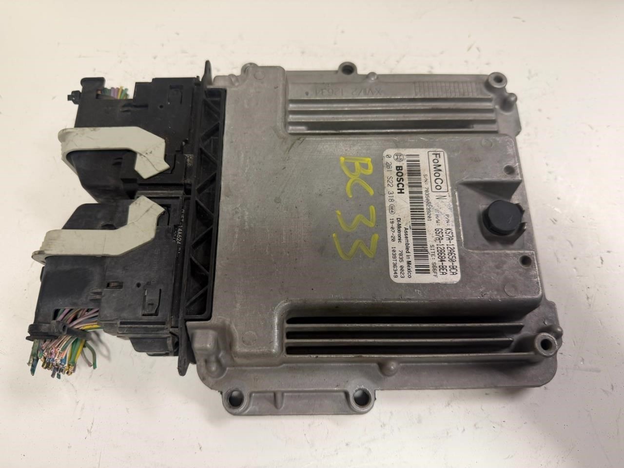17-19 FUSION Engine Control Module Computer-KS7A-12A650-BCA; GS7A-12B684-BEA
