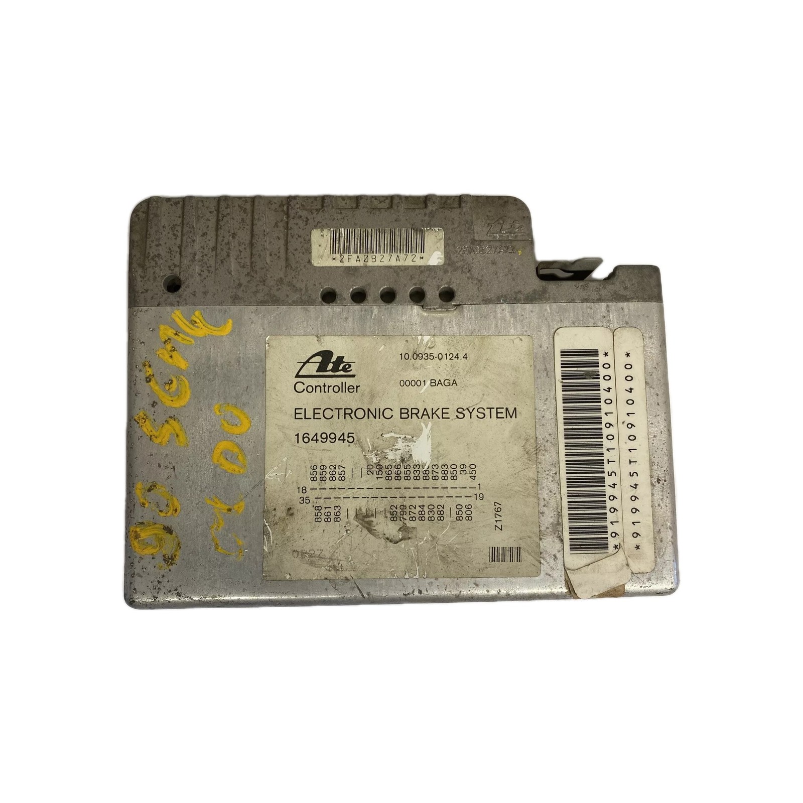 1990 CADILLAC ELDORADO RIVIERA ABS ELECTRONIC CONTROL MODULE 1649945 OEM UNIT