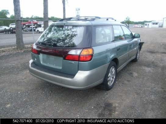 04 LEGACY CHASSIS ECM TRANSMISSION UNDER CENTER DASH CANADA EMISSIONS 2.5L SUS