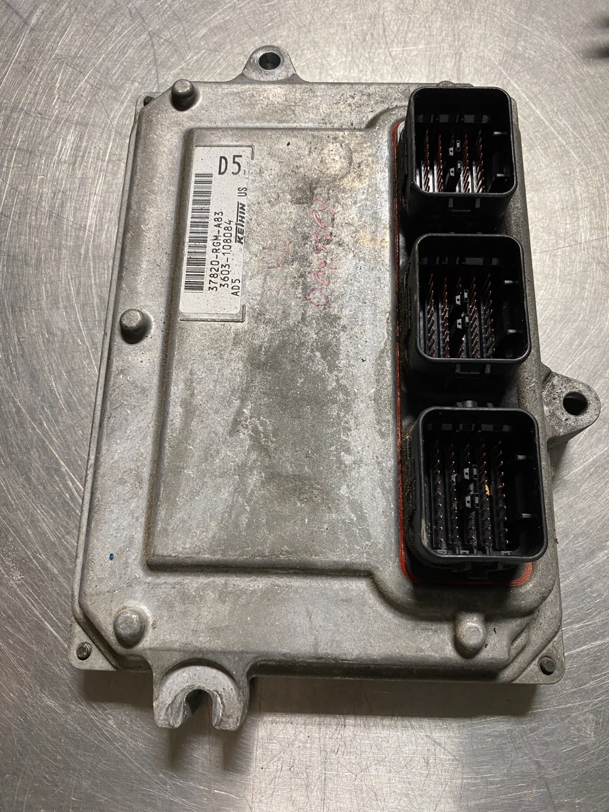 2007 Odyssey Engine Control Module Computer Ecu Ecm Pcm 37820-rgm-a83
