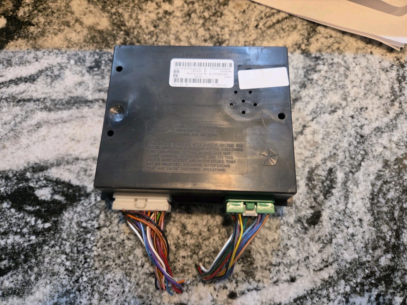 OEM 2000-2002 Dodge Ram 1500-3500 Timing Control Module CTM Heated Seat 56045999