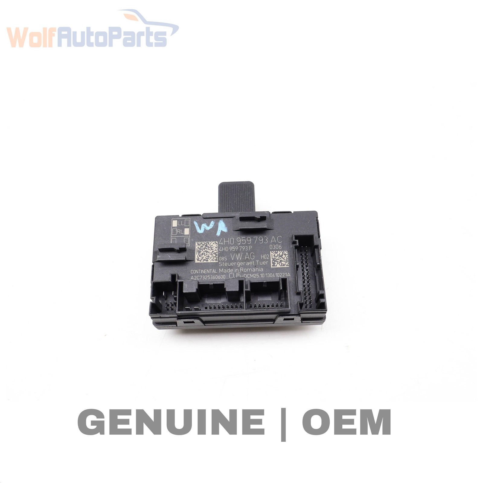 2011-2018 VW TOUAREG 7P – Front LEFT DOOR Control Module 4H0959793AC