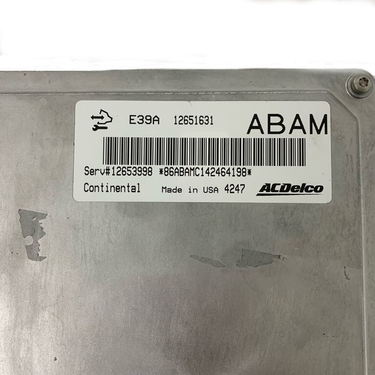 Chevrolet Cadillac Buick PCM ECM ECU Engine Control Module 12653998
