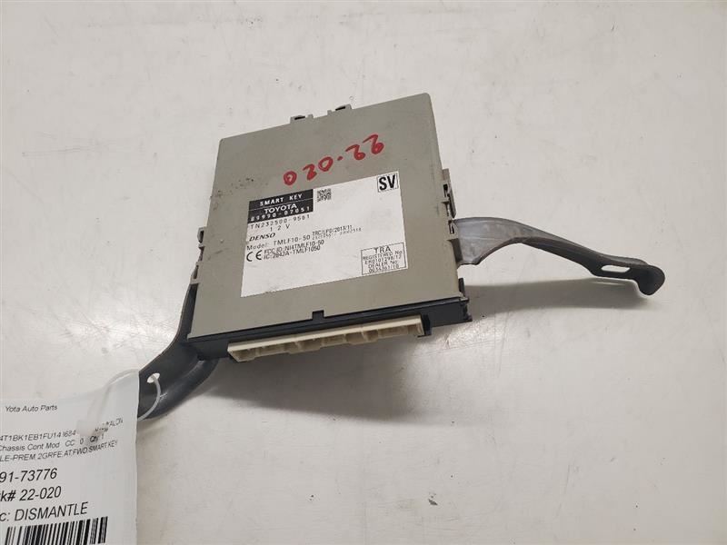 Toyota Avalon XLE Premium, Chassis Smart Key Control Module, 13-15, 89990-07051