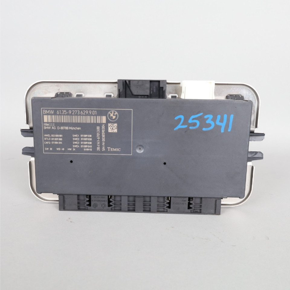 BMW 528i 535i 550i 640i 650i 750i X3 Footwell Module 61359273629 OEM