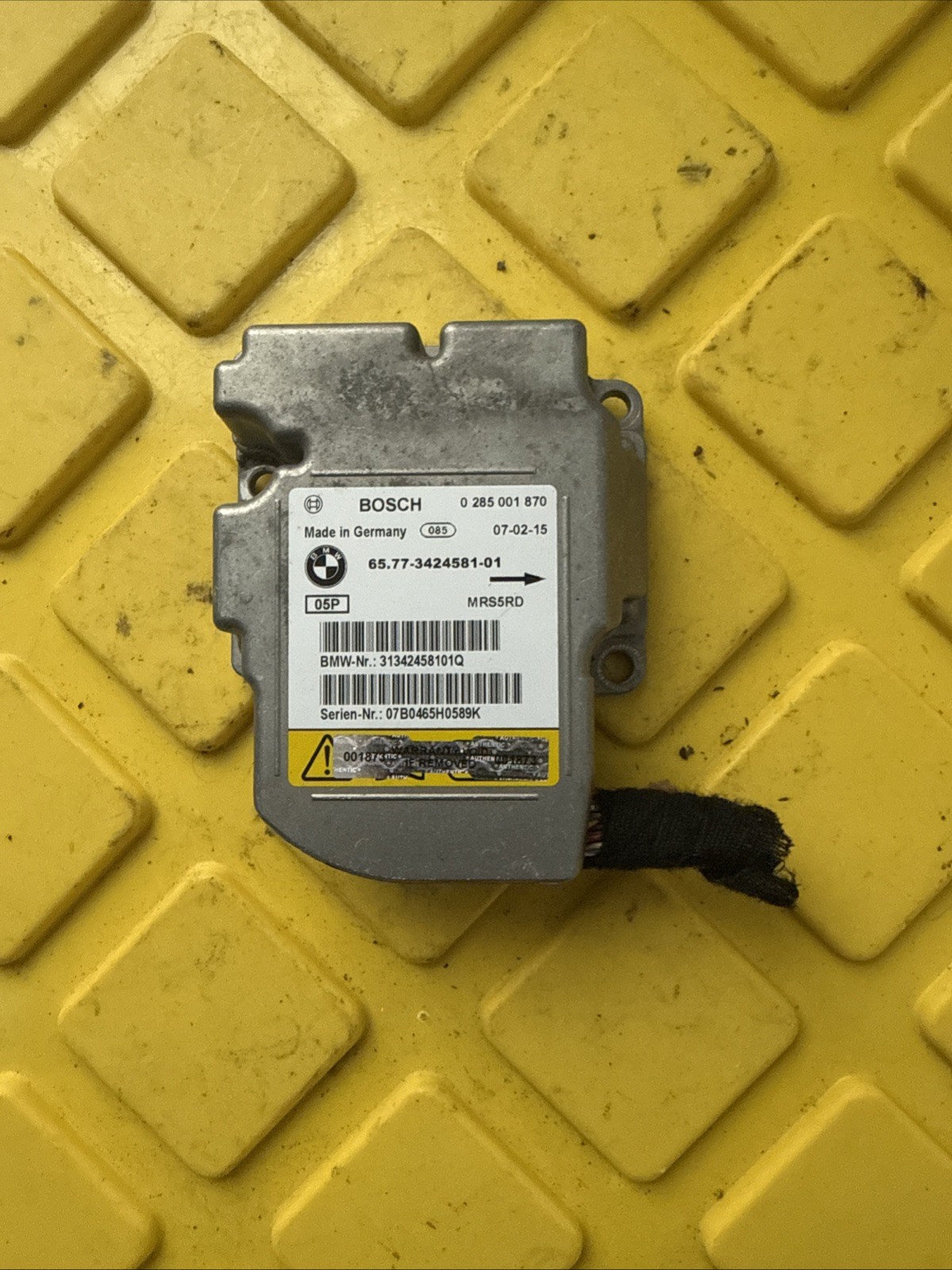 👍🏻 Tested! BMW E83 X3 series CENTER CONTROL MODULE ECU MRS5RD BOSCH 3424581