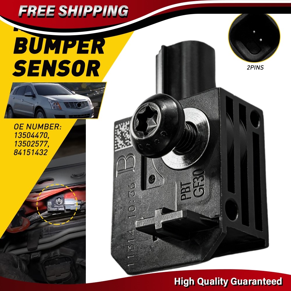 13504470 Rear Side Crash Bumper Sensor For Cadillac Chevrolet Buick GMC 2 Pins